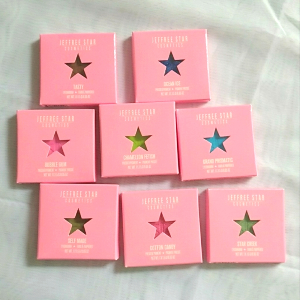 Jeffree star eyeshadow